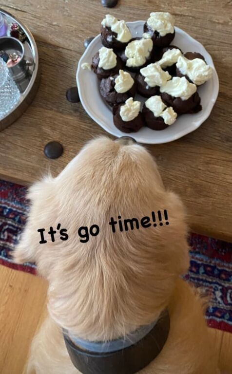 Κόρη Ελληνίδας δημοσιογράφου μπήκε στην κουζίνα κι έφτιαξε muffins