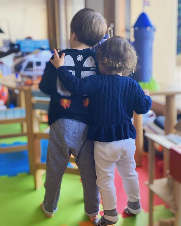 Δούκισσα Νομικού: Εκπαιδευτικά παιχνίδια με τον γιο της στο σπίτι 