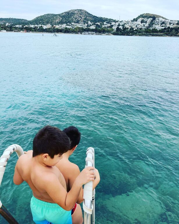 Γιάννης & Δημήτρης Λιάγκας: Ατρόμητοι χειμερινοί κολυμβητές - Νέες φώτο