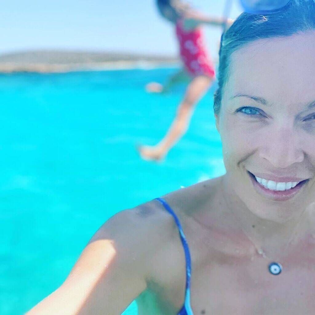 Μαριέττα Χρουσαλά: Η απίθανη φωτογραφία με τα τρία παιδιά της 