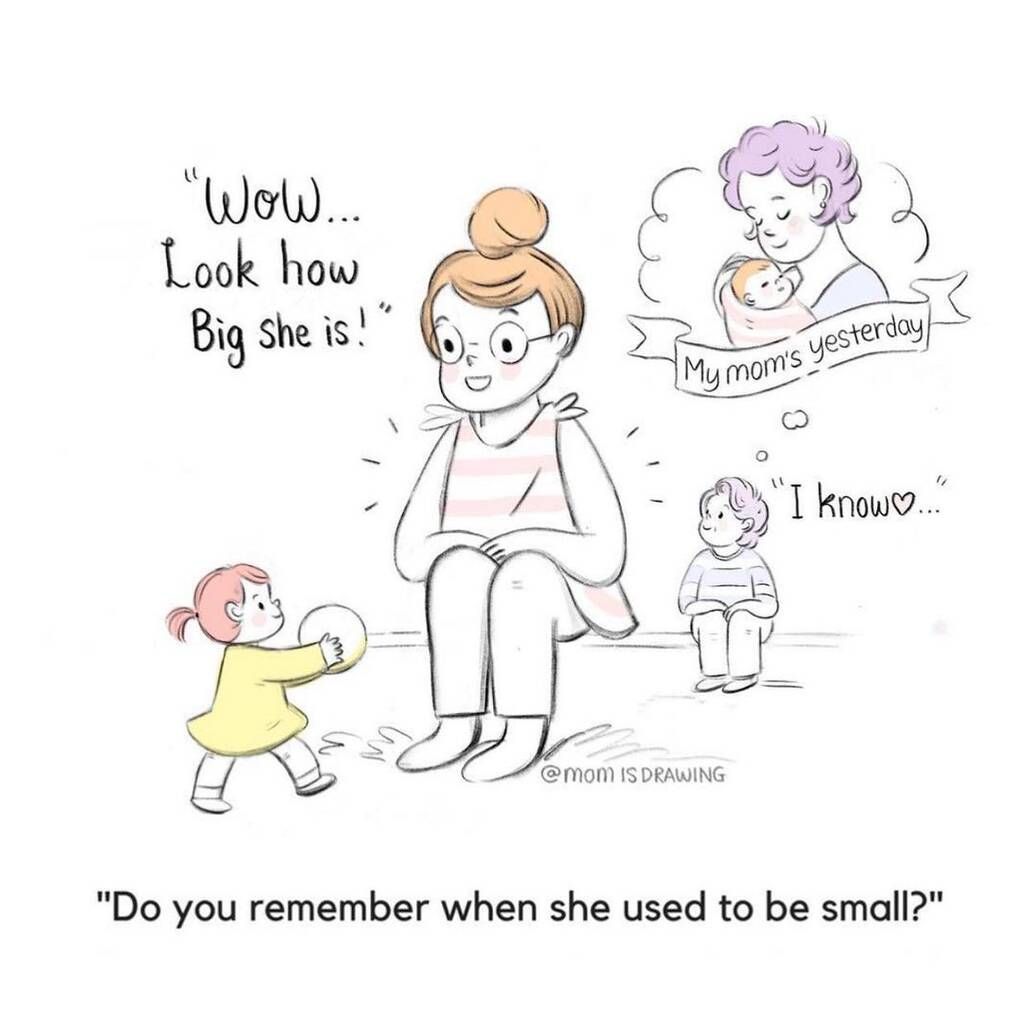 Υπέροχα σκίτσα αποτυπώνουν την ομορφιά και τη χαρά της μητρότητας 