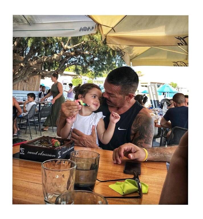 Νίκος Βουρλιώτης: Δείτε πόσο μεγάλωσε η κόρη του - Η νέα φώτο μετά από καιρό