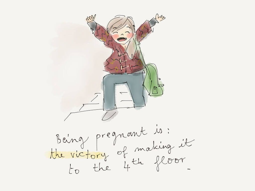 Έτσι είναι το να είσαι έγκυος - Τα χιουμοριστικά σκίτσα μίας μέλλουσα μαμάς