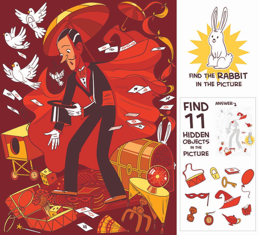 Βρείτε τα κρυμμένα αντικείμενα: Δραστηριότητες για εκτύπωση