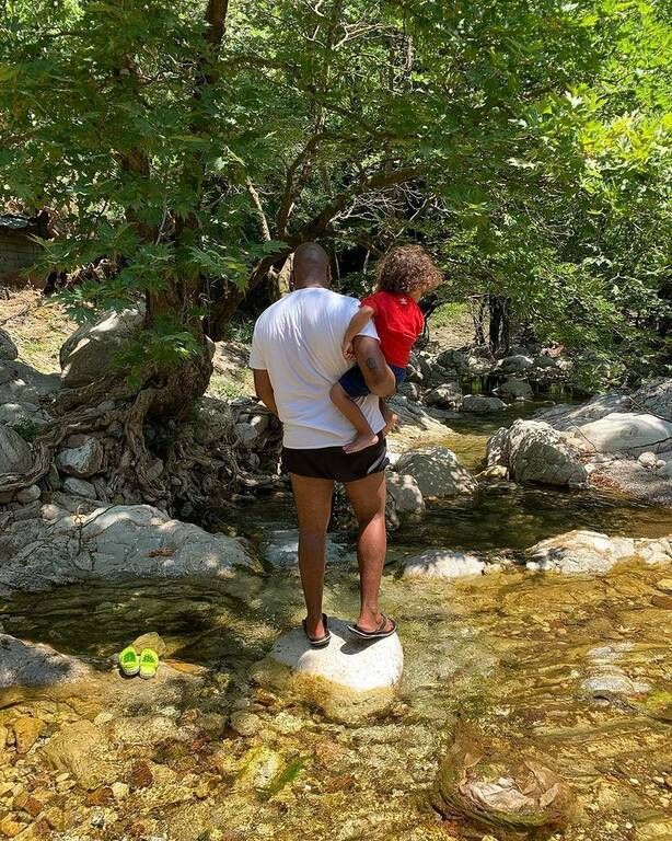 Ησαΐας Ματιάμπα: Συγκινήθηκε με τον γιο του - Πήγε 1η φορά στον παιδικό σταθμό 