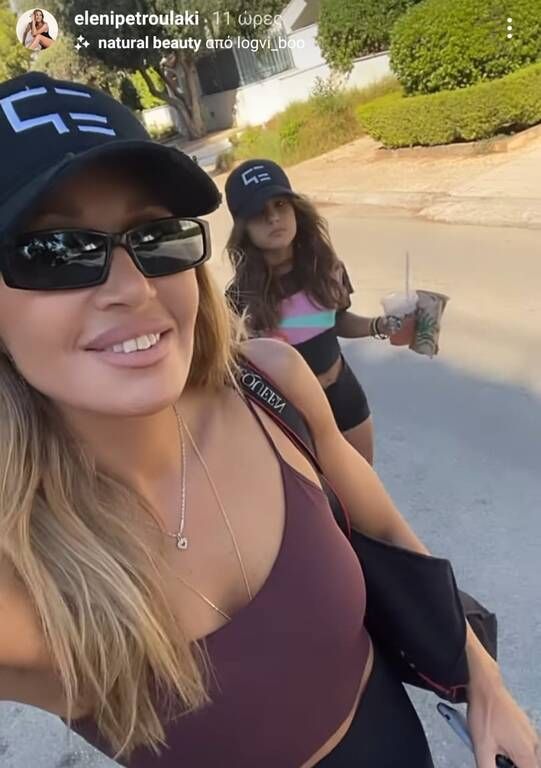 Ελένη Πετρουλάκη: Γυμνάζεται με την κόρη της - Σε απίστευτη φόρμα η μικρή  