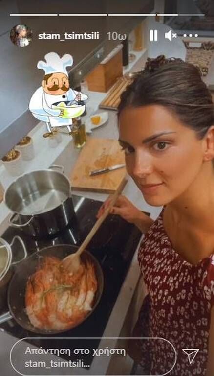 Σταματίνα Τσιμτσιλή: Το φαγητό που μαγειρεύει τουλάχιστον μια φορά την εβδομάδα