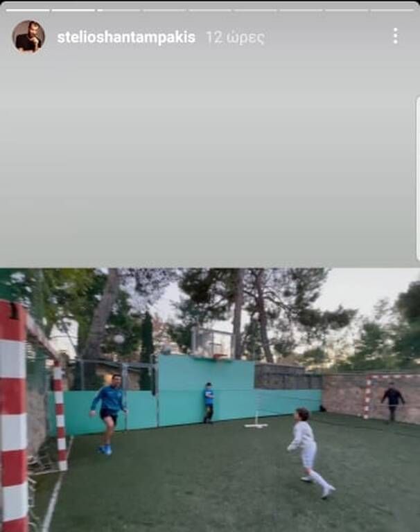 Αστέρι στο ποδόσφαιρο ο γιος του Στέλιου Χανταμπάκη - Δείτε με ποιους προπονείται