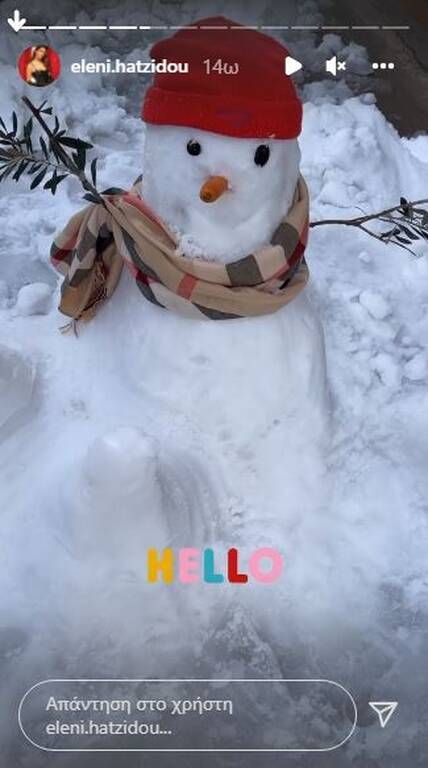 Ελένη Χατζίδου-Ετεοκλής Παύλου: Υπέροχες οι φώτο με τη μικρή Μελίτα στο χιόνι