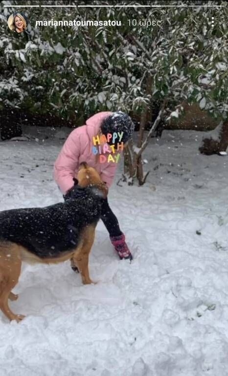 Μαριάννα Τουμασάτου: Δημοσίευσε φωτογραφίες της κόρης της μετά από καιρό