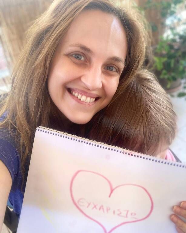 Σασμός: Η υπέροχη φώτο του Δημήτρη Λάλου με την κατάξανθη κόρη του 