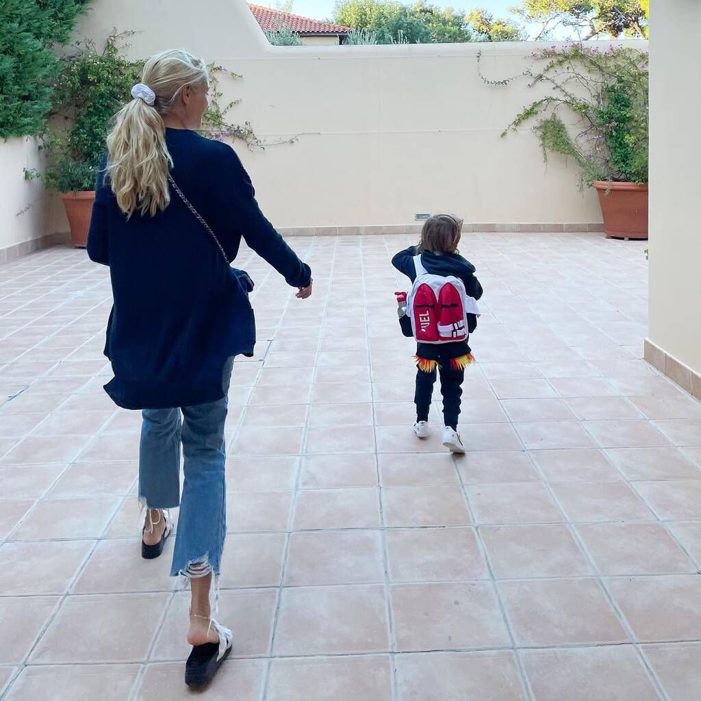 Η πρώτη μέρα του Σάββα στο σχολείο.