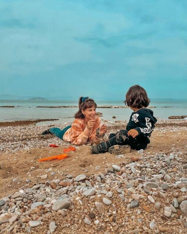 Η ηθοποιός λατρεύει τη θάλασσα 