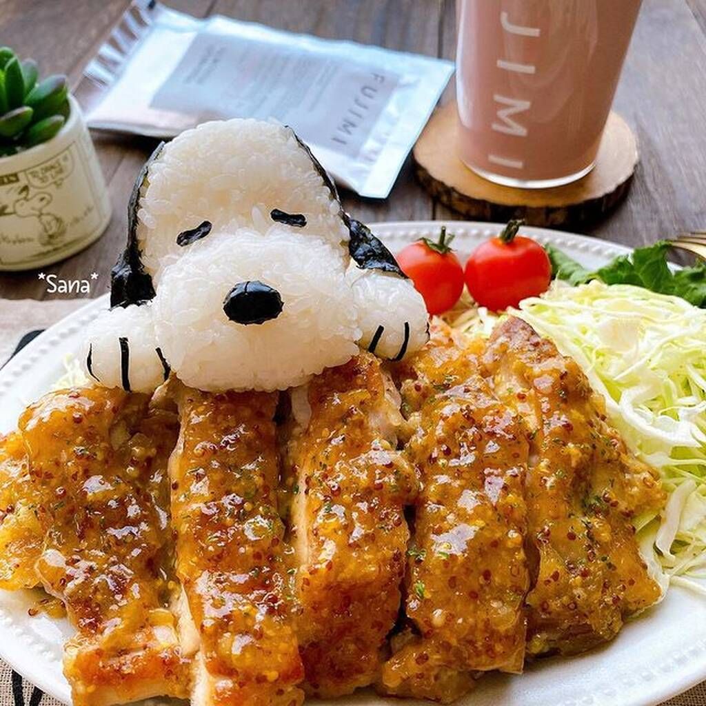 O Snoopy ως συνοδευτικό με κρέας!