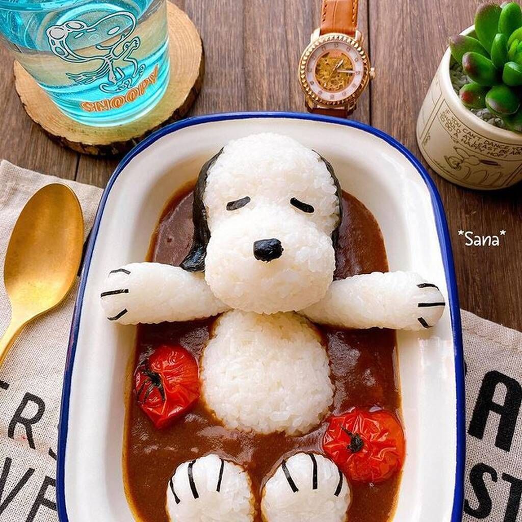 Ο Snoopy μέσα σε σάλτσα!