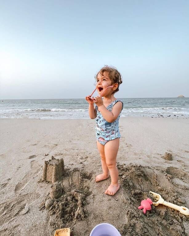  #babyswimsuit: Instagram @ manal_reemi
