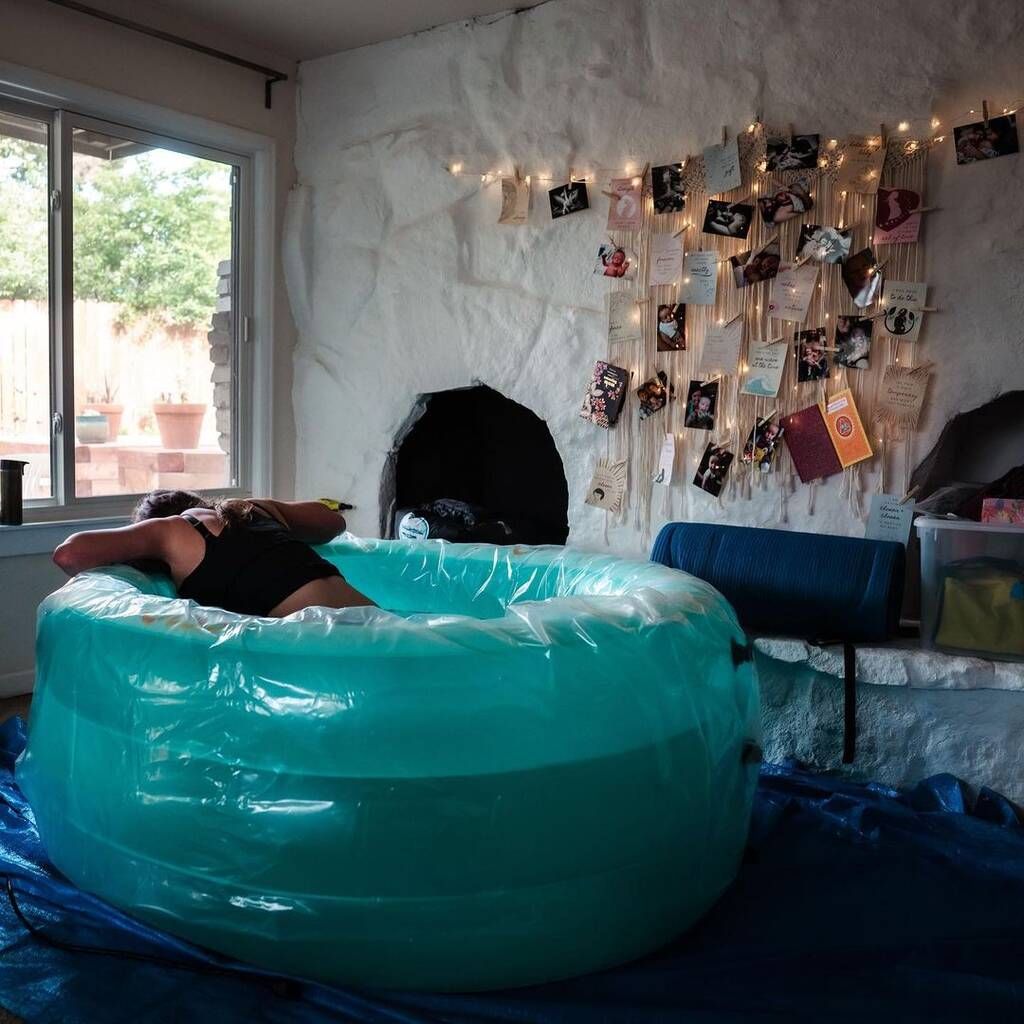 Η νεαρή μητέρα έφερε στον κόσμο το δεύτερο παιδί της στο σπίτι πριν από μερικές μέρες - Πηγή φωτογραφίας: Instagram / monetnicolebirths