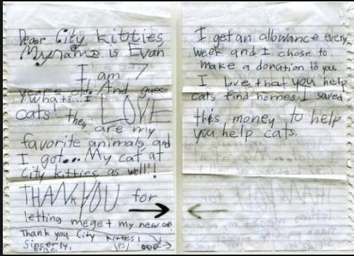 Ο 10χρονος που εδώ και 3 χρόνια δωρίζει το χαρτζιλίκι του στις γάτες!