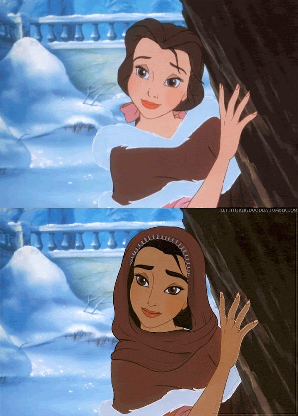 Οι ηρωίδες της Ντίσνεϊ…με άλλη εθνικότητα! (εικόνες)