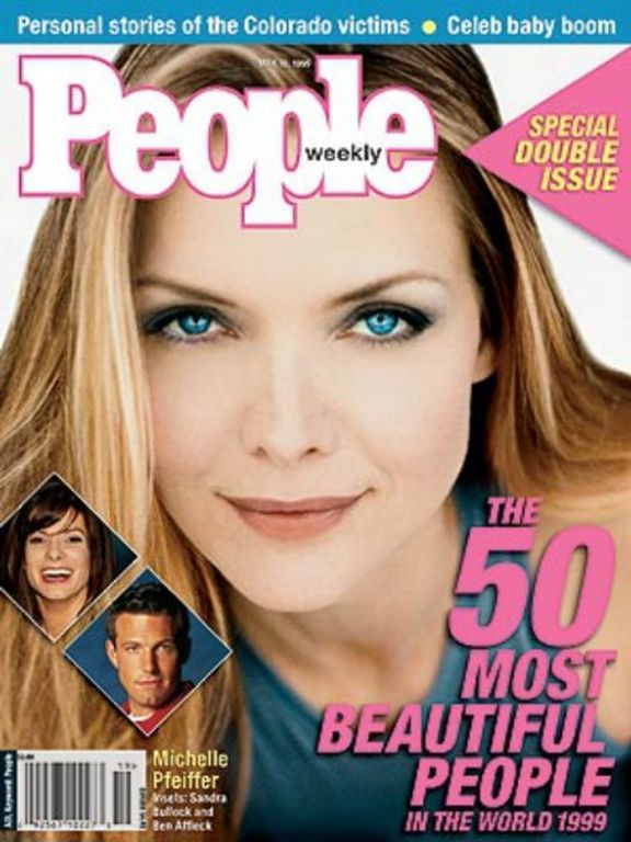 Michelle Pfeiffer (1990, 1999) Τη δεύτερη φορά η αντικειμενικά όμορφη ηθοποιός κατέκτησε τον τίτλο, ενώ είχε αποκτήσει και τα δύο της παιδιά.  