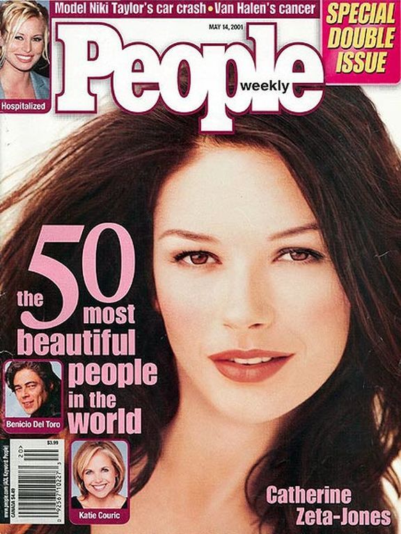 Catherine Zeta Jones (2001): Έναν χρόνο μετά την απόκτηση του γιο της Dylan Michael Douglas (2000) κατέκτησε επάξια τον επίμαχο τίτλο. 