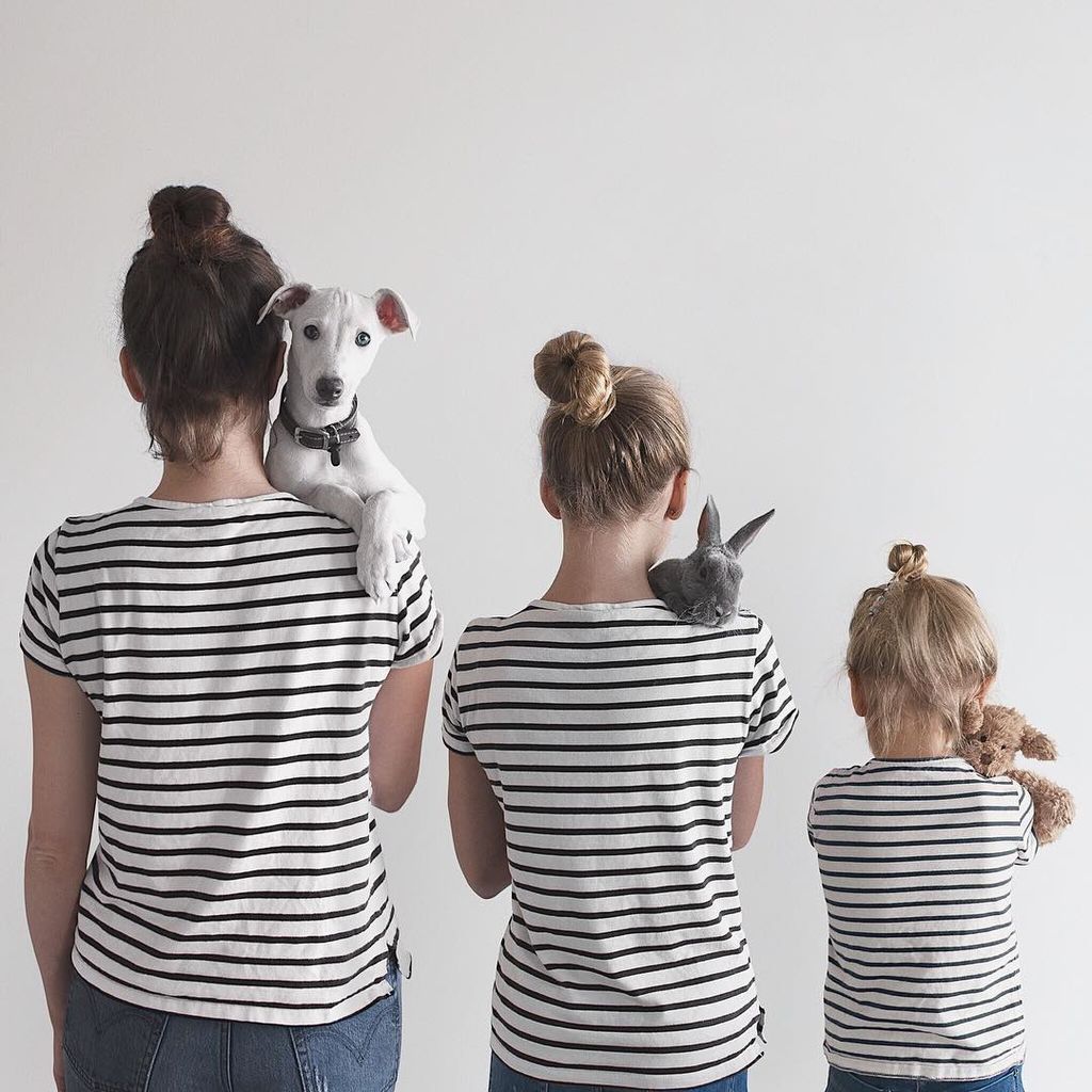 Όταν οι κόρες μιμούνται τη μαμά (pics)