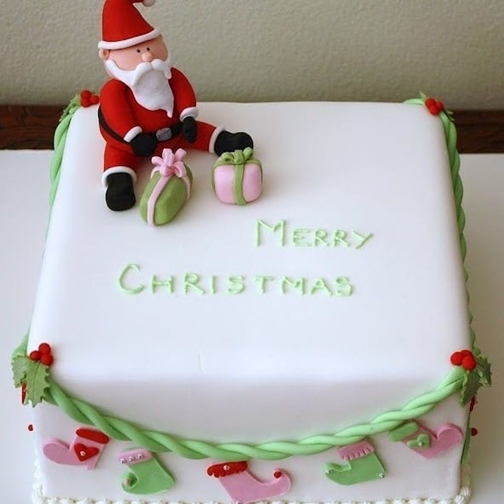 Εντυπωσιακές ιδέες διακόσμησης για τούρτες με θέμα τον Αη Βασίλη (pics)