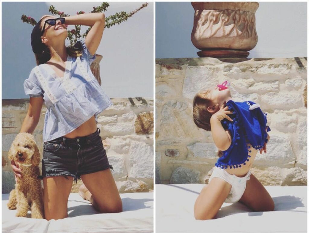 Η Δέσποινα Καμπούρη έχει αδυναμία και στις δύο κόρες της!