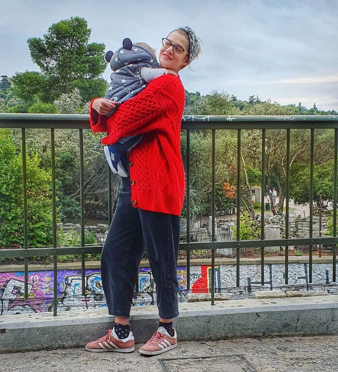 Ο γιος της Τζένης Θεωνά.