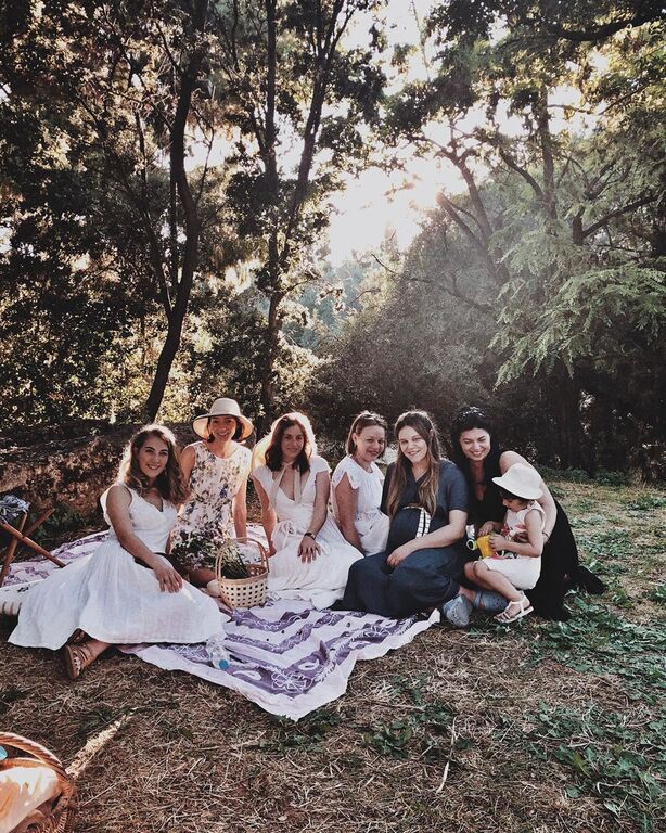 Χρανιώτης-Αβασκαντήρα: Φώτο από το υπέροχο Picnic baby shower party