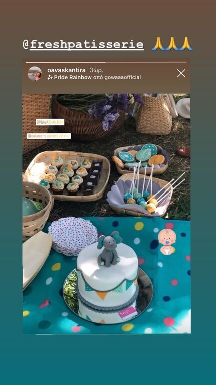 Χρανιώτης-Αβασκαντήρα: Φώτο από το υπέροχο Picnic baby shower party