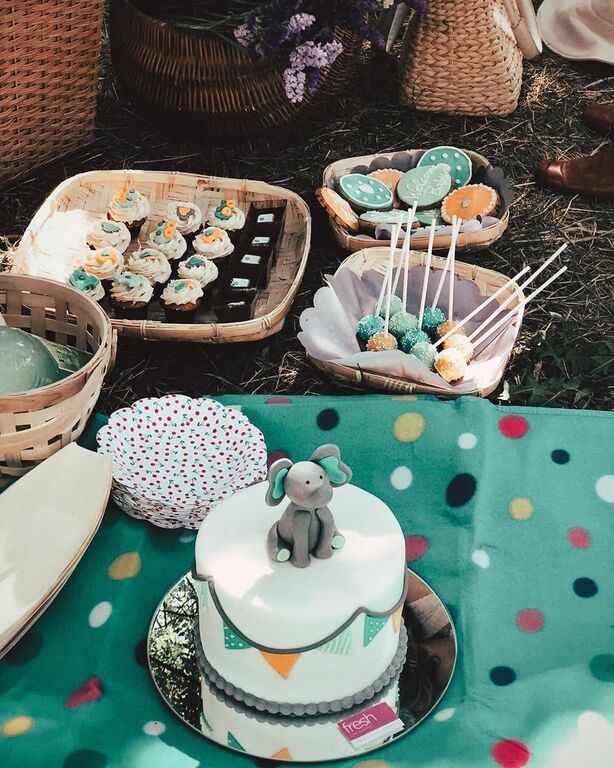 Χρανιώτης-Αβασκαντήρα: Φώτο από το υπέροχο Picnic baby shower party