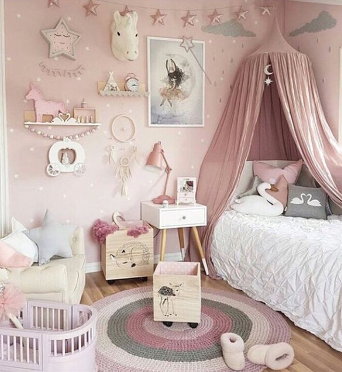 Παιδικό δωμάτιο: Πώς να διακοσμήσετε τους τοίχους μόνοι σας 