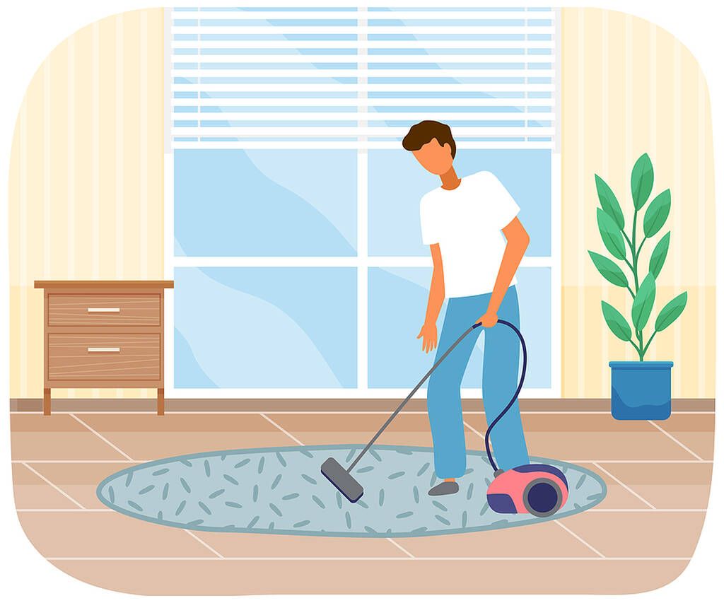 4. Να βάλει σκούπα: Μπορεί να είναι αλλεργικός στην σκούπα ή να αγαπά αυτές τις φουντίτσες σκόνης που βρίσκονται στο σπίτι. Ακόμη το ψάχνω αυτό.