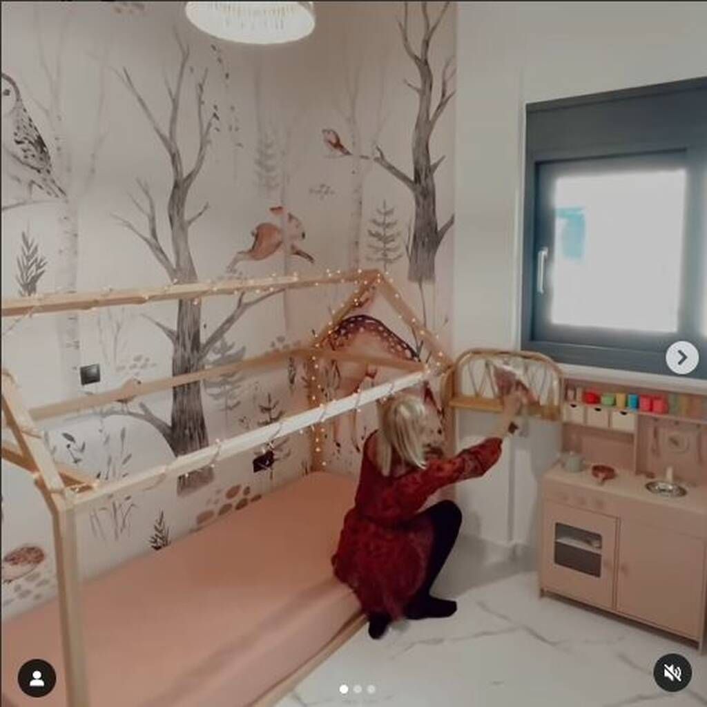 Όλγα Πηλιάκη: Ονειρεμένο το νέο παιδικό δωμάτιο της Μαλένας (εικόνες και vid)