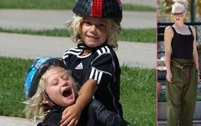 Gwen Stefani: Παιχνίδια στο πάρκο με τους γιους της!