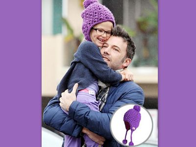 Η Violet Affleck φοράει το ομορφότερο σκουφάκι