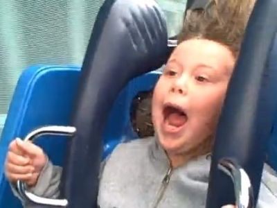 Πρώτη φορά σε Roller Coaster!