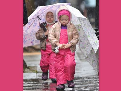 Μικρές κυρίες στο… χιόνι οι κόρες της Sarah Jessica Parker!