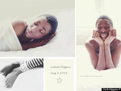 Φωτογράφησε τον 13χρονο θετό γιο της ως νεογέννητο!