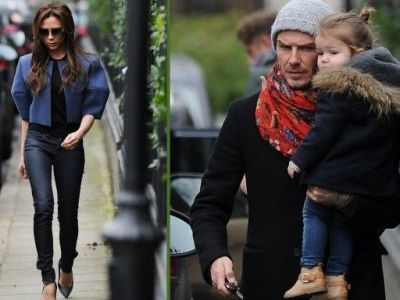 Η Harper φοράει skinny jean σαν τη μαμά της Victoria!