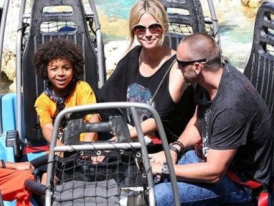 Heidi Klum: Μετά τις δραματικές ώρες με τον παρολίγον πνιγμό του γιου της, σε πάρκο με τα παιδιά της!