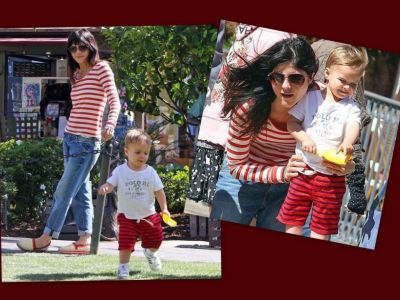 Selma Blair: Μαμά και γιος στα ριγέ!