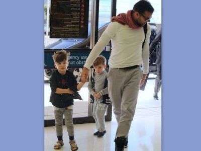 Ρίκι Μάρτιν: Πουθενά χωρίς τους γιους του! (φωτό)