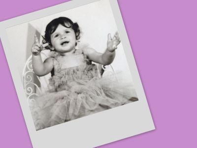 Στη φωτογραφία είναι δύο χρονών και σήμερα είναι κούκλα του μόντελινγκ!