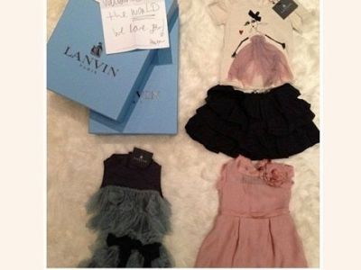 Ποιό μωρό έχει ήδη στην γκαρνταρόμπα του Lanvin, Alexander Wang και Celine;
