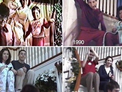 Εικοσιπέντε χρόνια Χριστούγεννα, μέσα από την κάμερα του μπαμπά! (βίντεο)