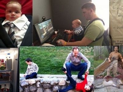 Nα γιατί δεν πρέπει να αφήνουμε τους μπαμπάδες μόνους στο σπίτι! (εικόνες)