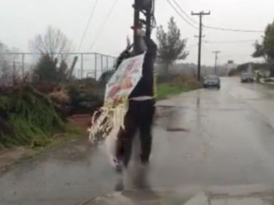 Τί σκαρφίστηκε ένας Ελληνας πατέρας για να πετάξει χαρταετό με βροχή; (βίντεο)