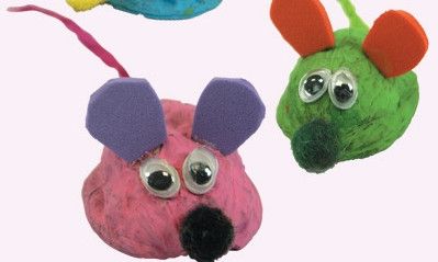 Φτιάχνουμε ποντικάκια από καρύδια για δωράκι